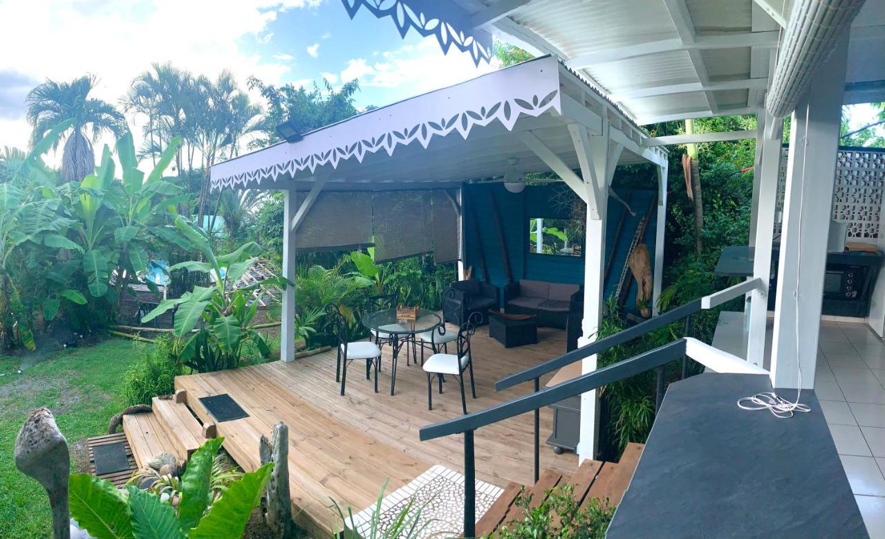 Lodge Pamplemousse Avec Piscine Privative , Dans Parc Calme A 500 M Plage Le Carbet Buitenkant foto