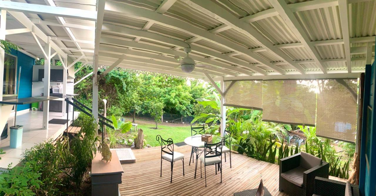 Lodge Pamplemousse Avec Piscine Privative , Dans Parc Calme A 500 M Plage Le Carbet Buitenkant foto